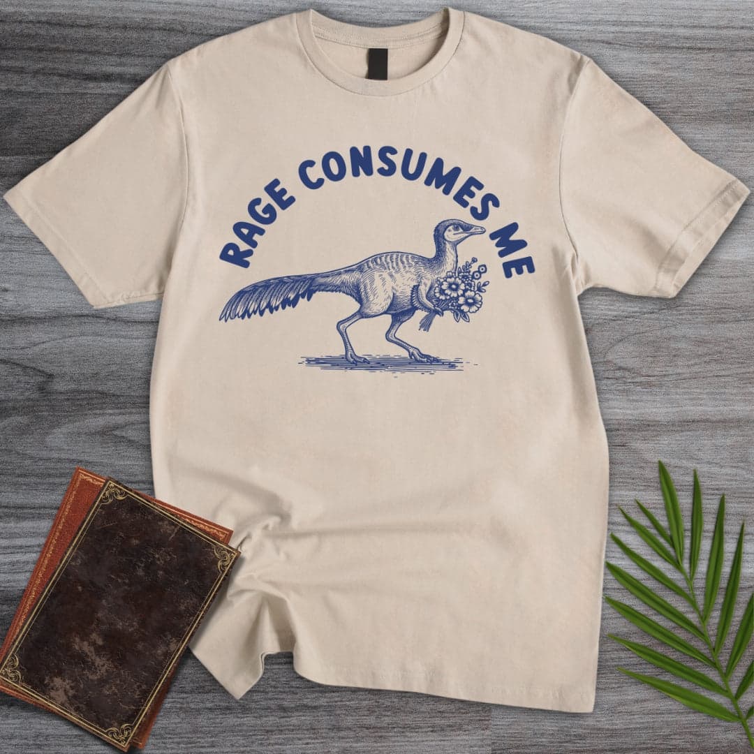 Rage Consumes Me Mononykus T-Shirt