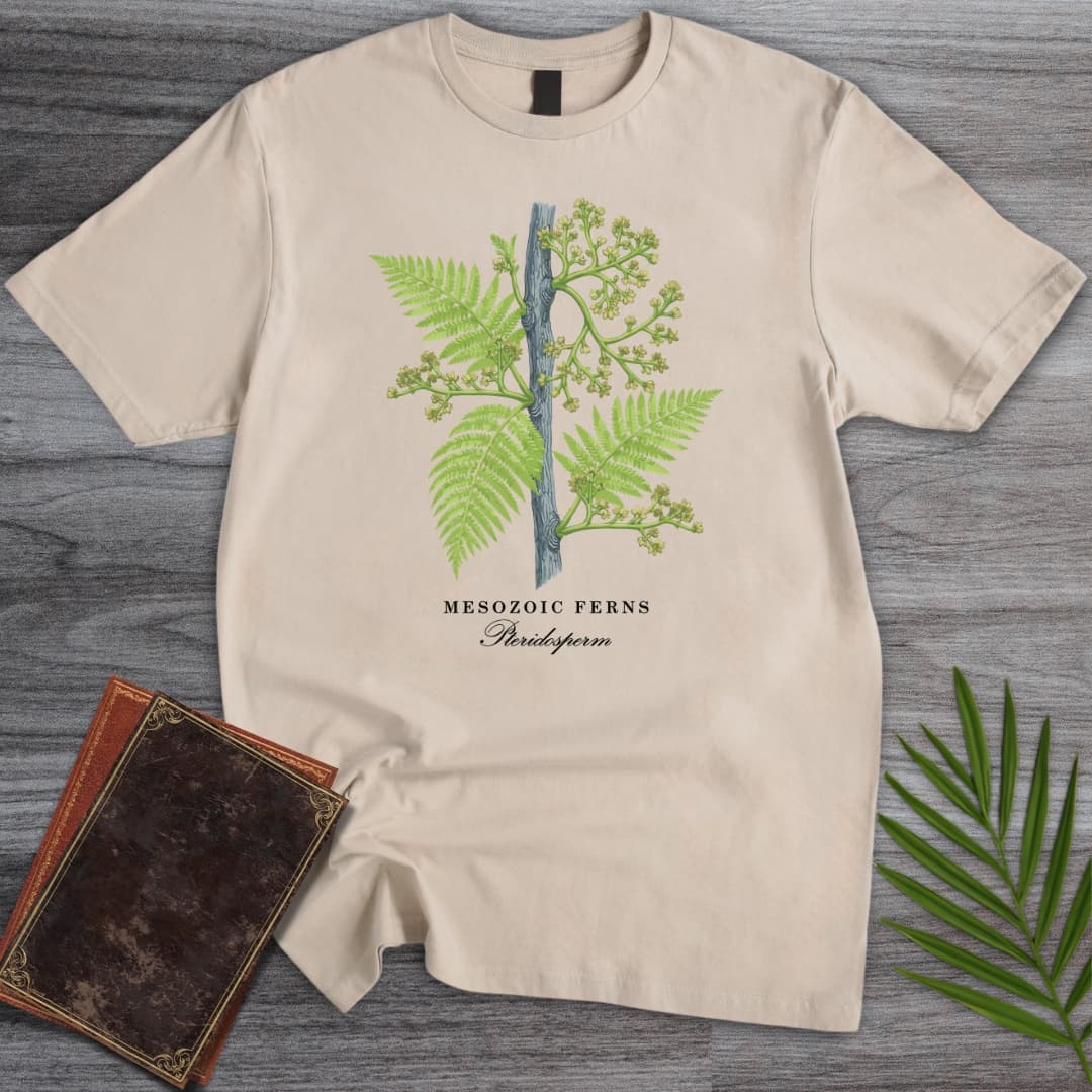 Scientific Mesozoic Ferns T-Shirt