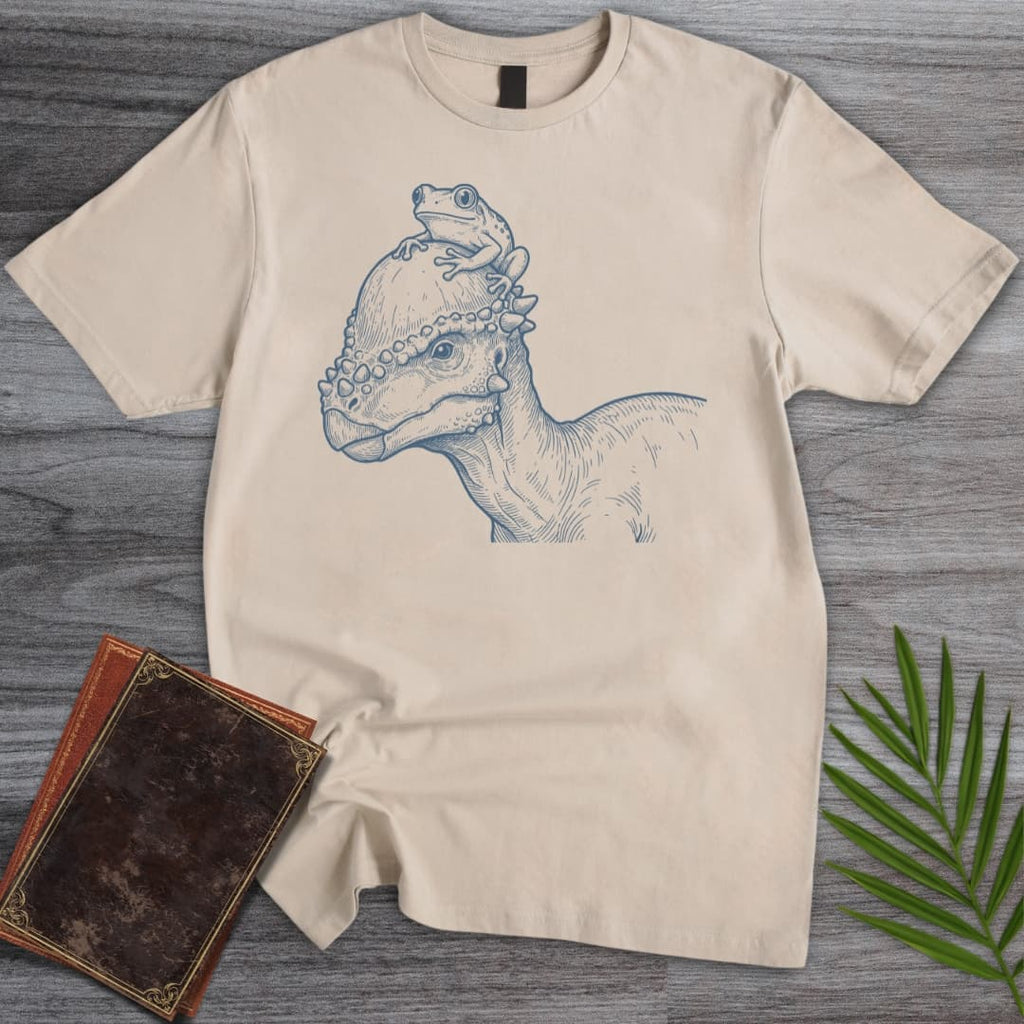 Stalwart Frog Pachycephalosaurus T-Shirt