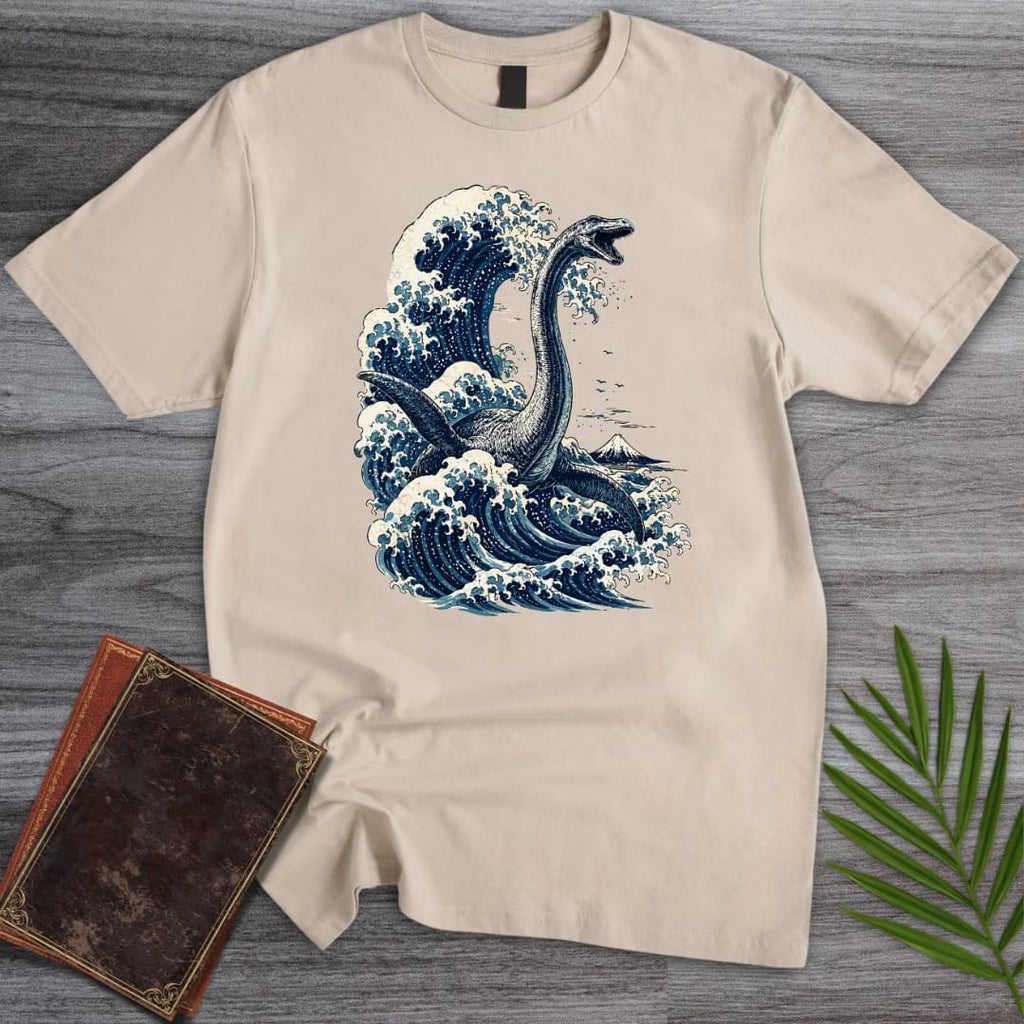 The Great Plesiosaurus Wave T-Shirt