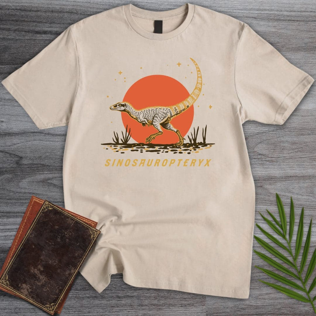 The Wandering Sinosauropteryx T-Shirt