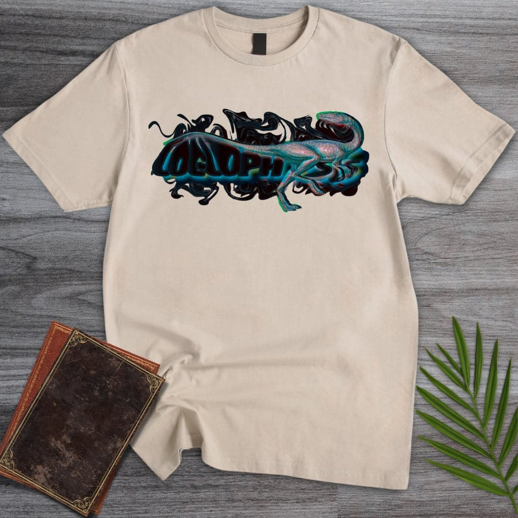Triassic Melt Coelophysis Dark T-Shirt