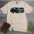 Triassic Melt Coelophysis Dark T-Shirt