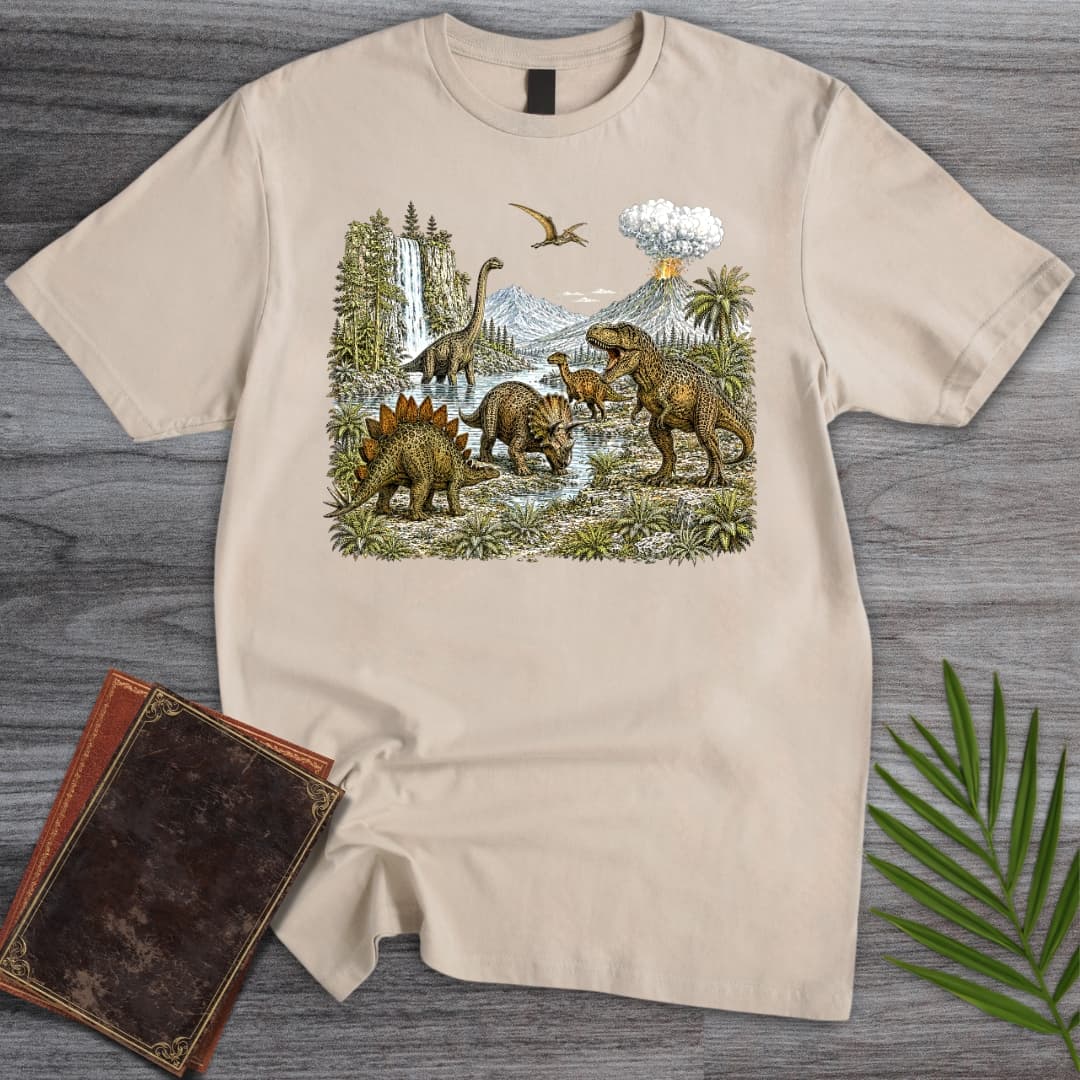 Vintage 1990's Jurassic Graphic T-Shirt