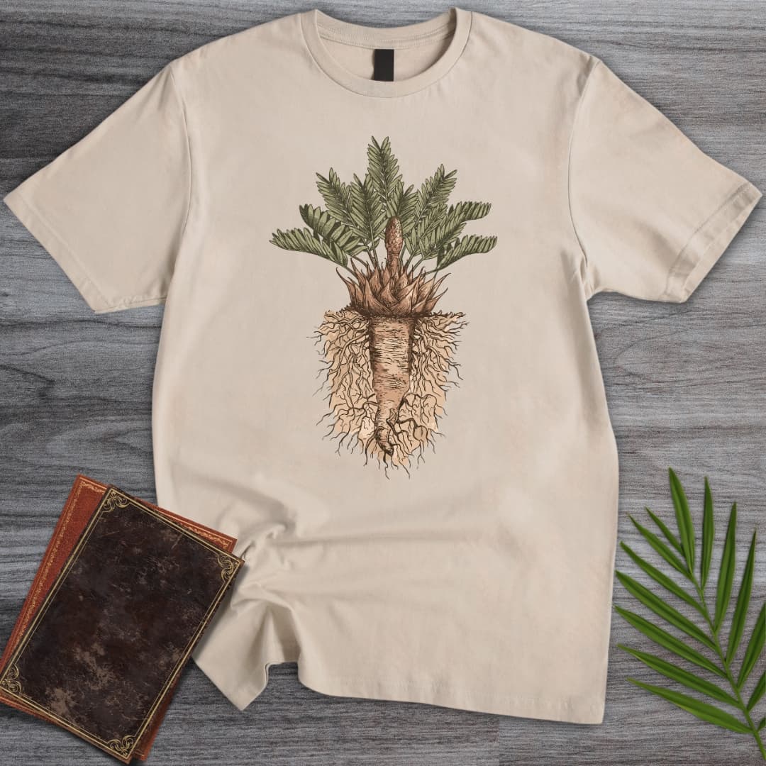 Vintage Cycad Paleobotany T-Shirt