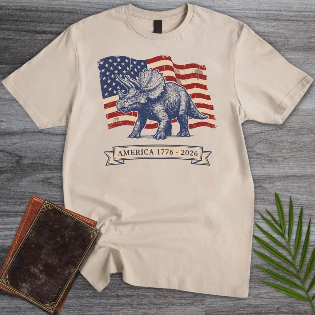Vintage Triceratops Americas 250th T-Shirt