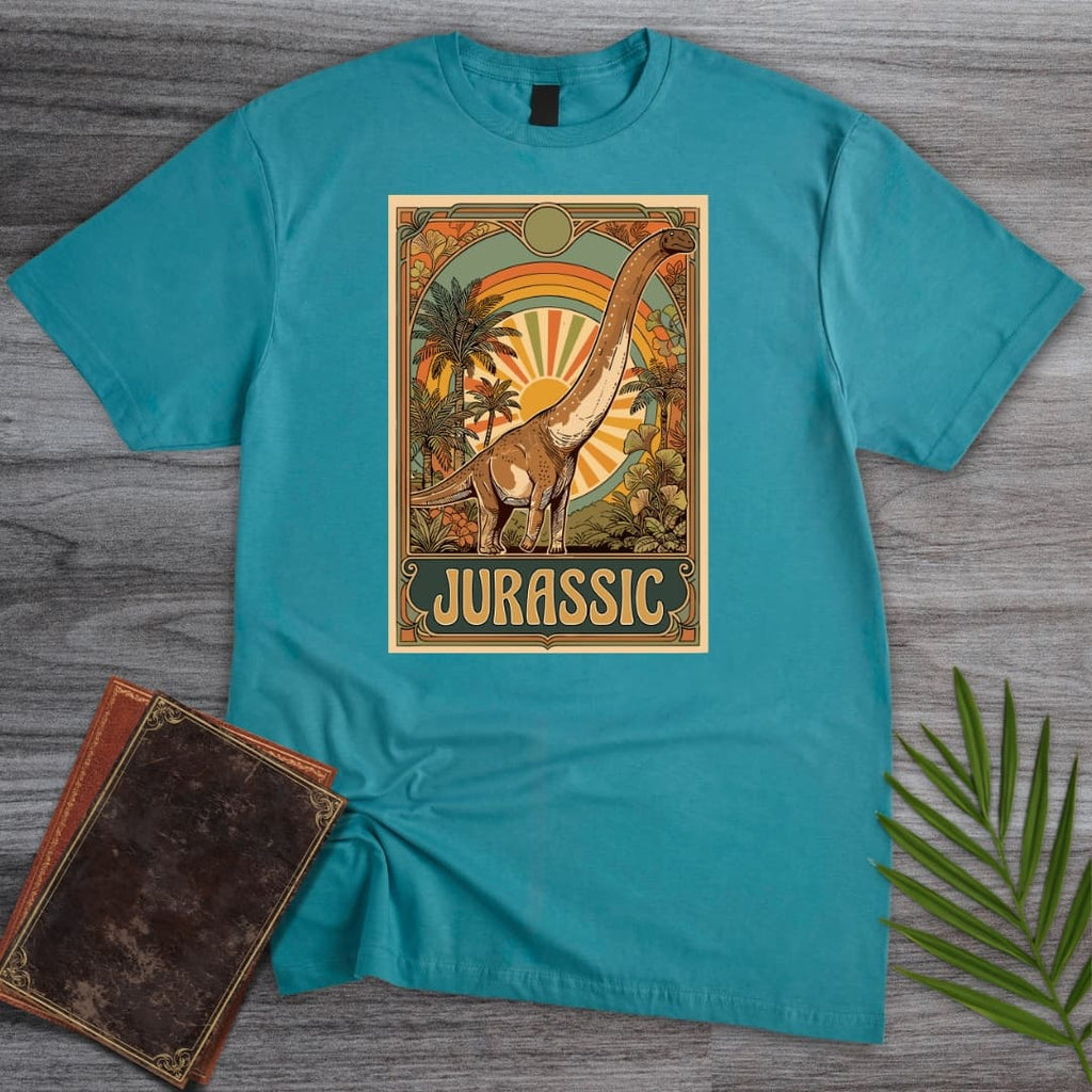 70s Vintage Jurassic Sauroposeidon T-Shirt