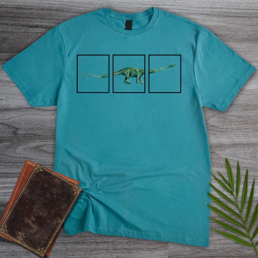 Across the Diplodocus Panels T-Shirt