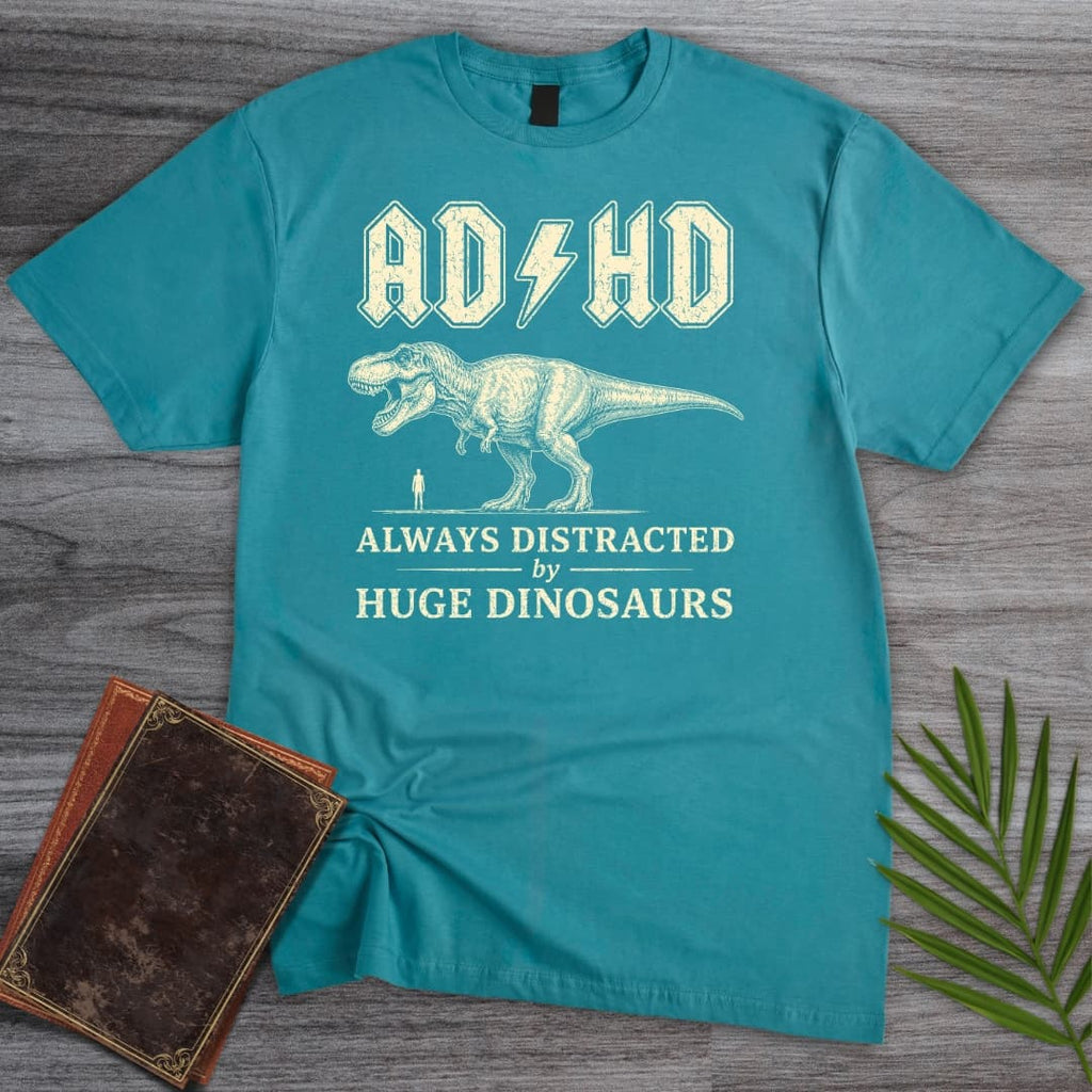 Always Distracted by T.rex (ADHD) T-Shirt