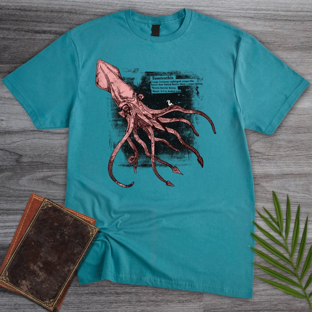 Cretaceous Kraken Tusoteuthis T-Shirt