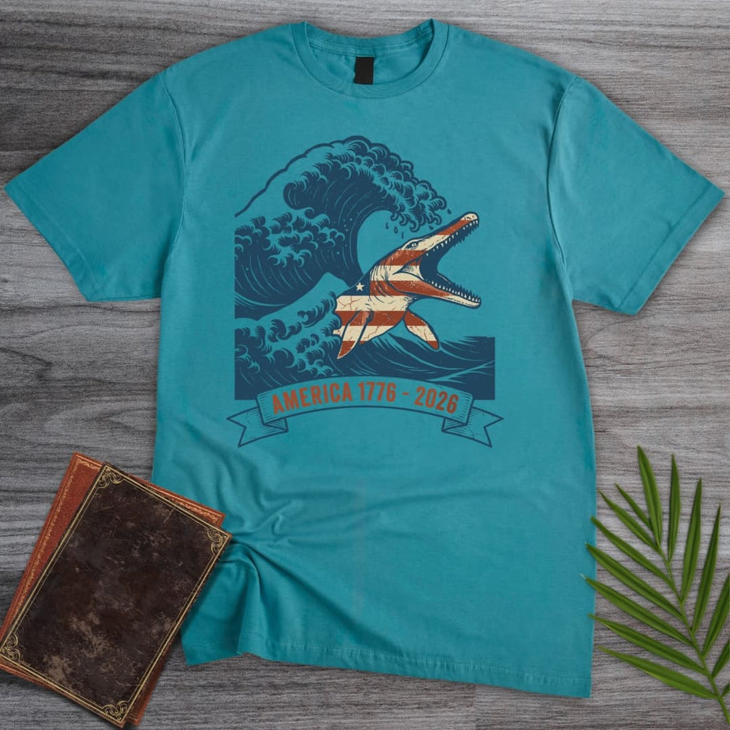 Great Wave Mosasaur Americas 250th