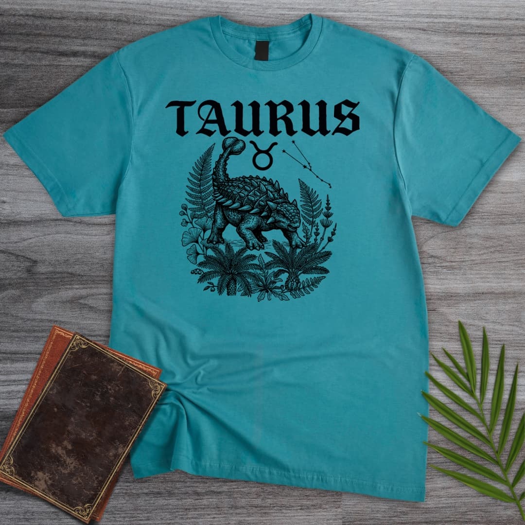 Horoscope Taurus Ankylosaurus T-Shirt