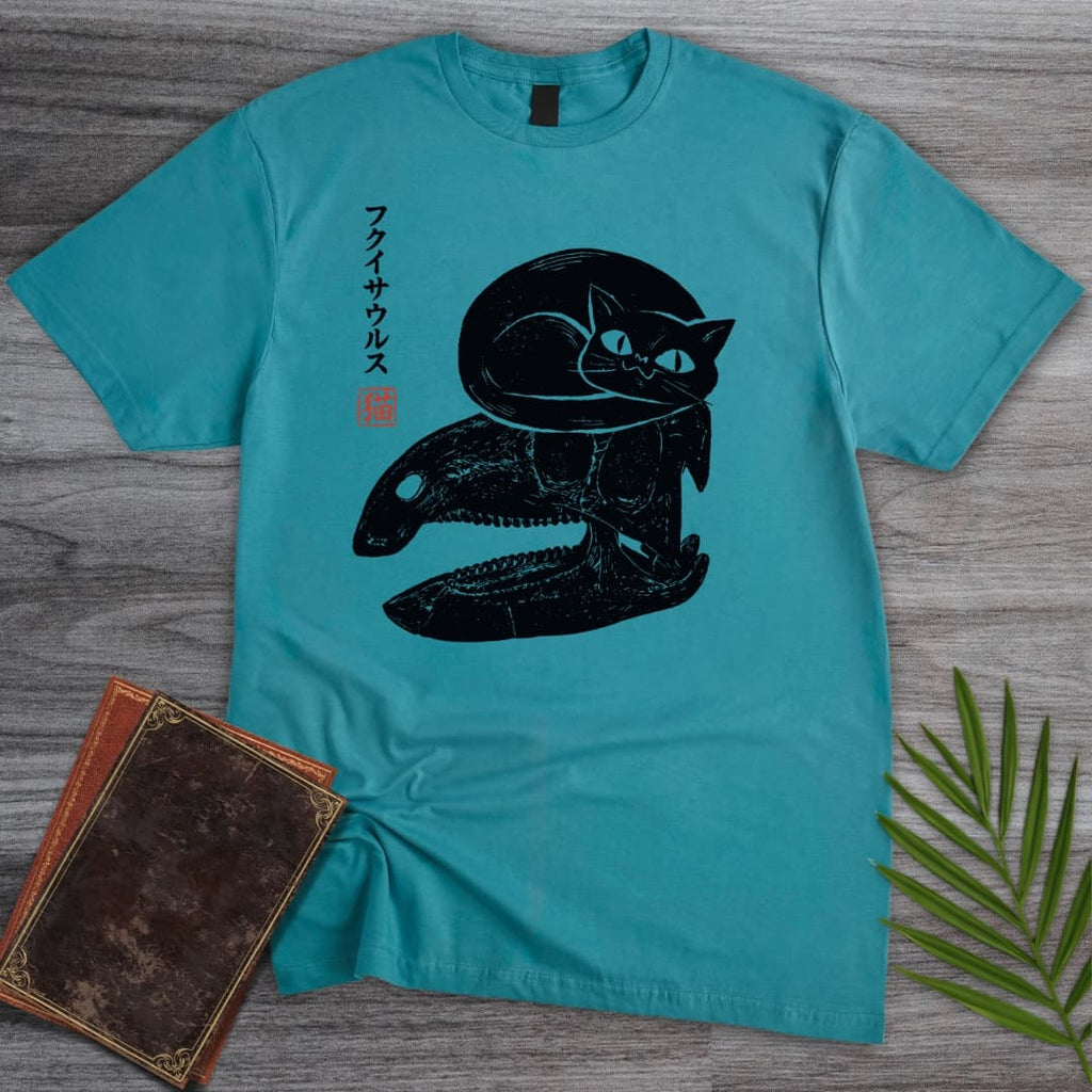 Japanese Cat & Fossil T-Shirt