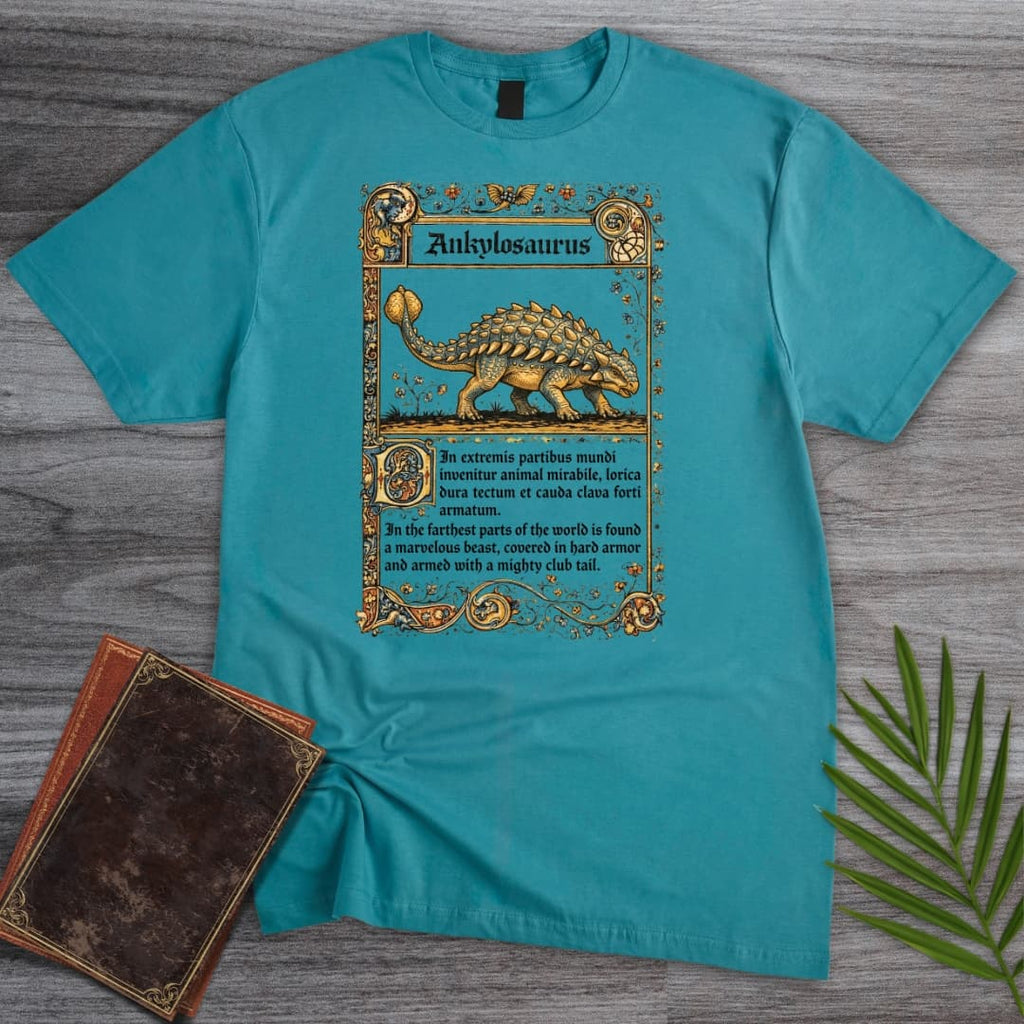 Medieval Bestiary Ankylosaurus T-Shirt