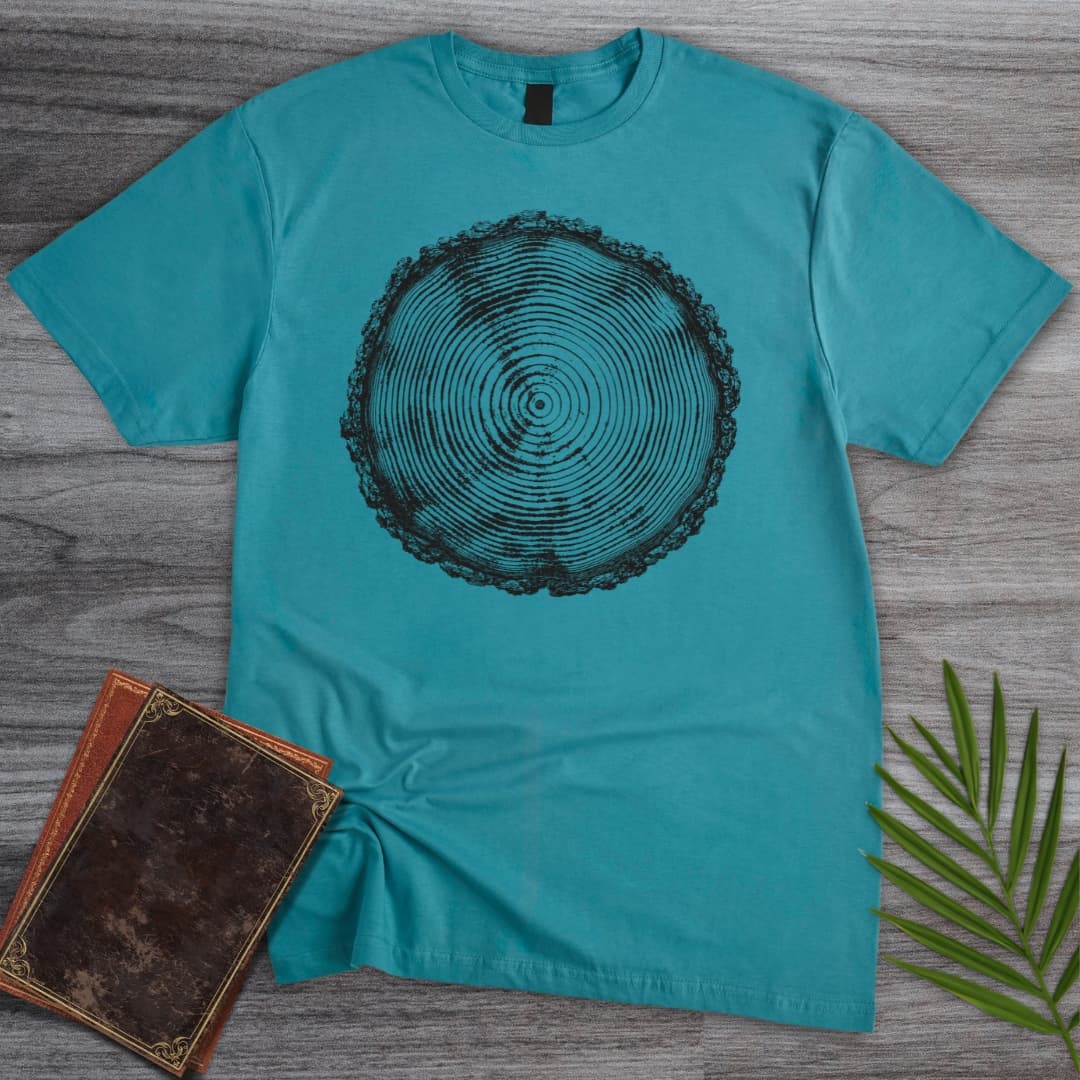 Natural Time Tree Ring T-Shirt