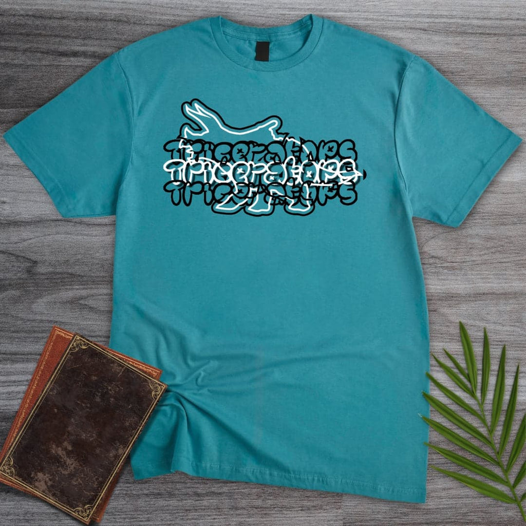 Neon Bones Triceratops T-Shirt