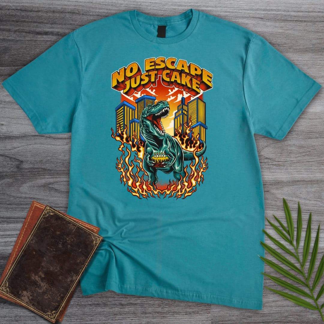 No Escape Just Cake T.rex T-Shirt