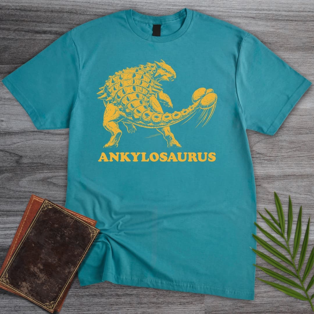 Old School Ankylosaurus T-Shirt