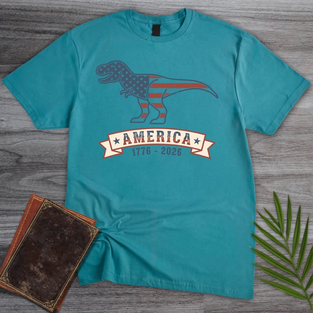Retro T-Rex Americas 250th T-Shirt