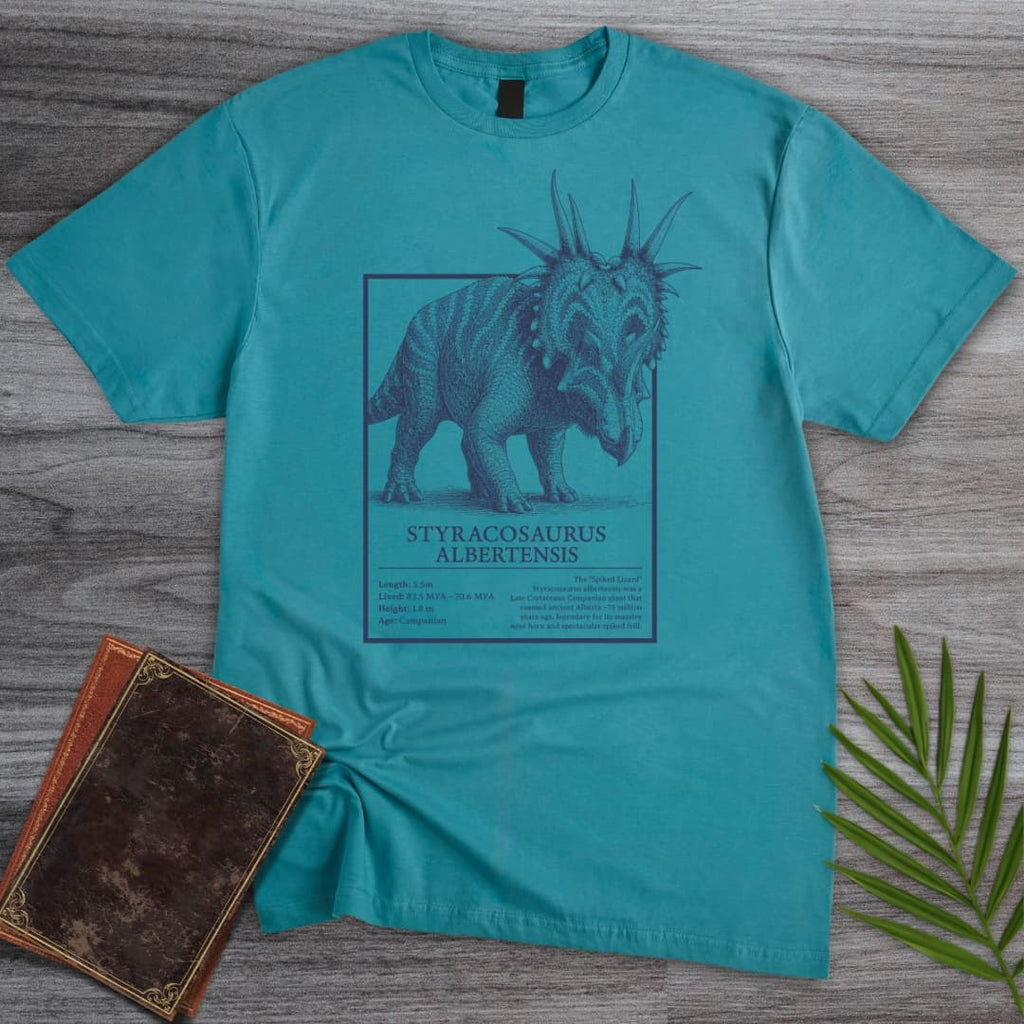 Spiked Styracosaurus Lizard T-Shirt