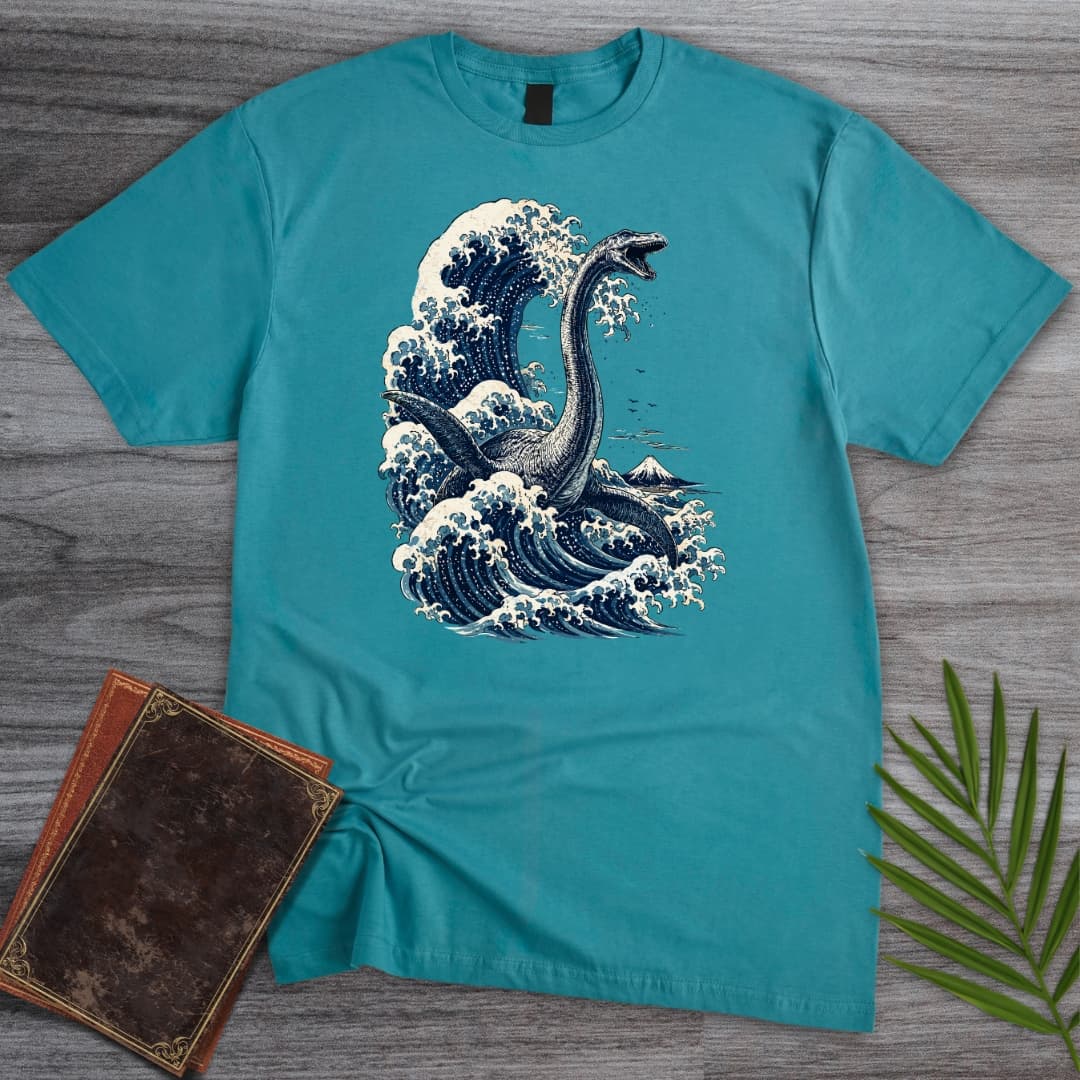 The Great Plesiosaurus Wave T-Shirt
