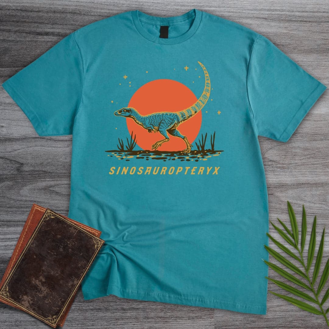 The Wandering Sinosauropteryx T-Shirt
