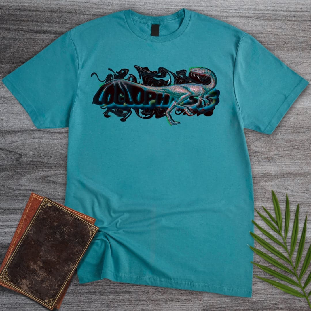 Triassic Melt Coelophysis Dark T-Shirt