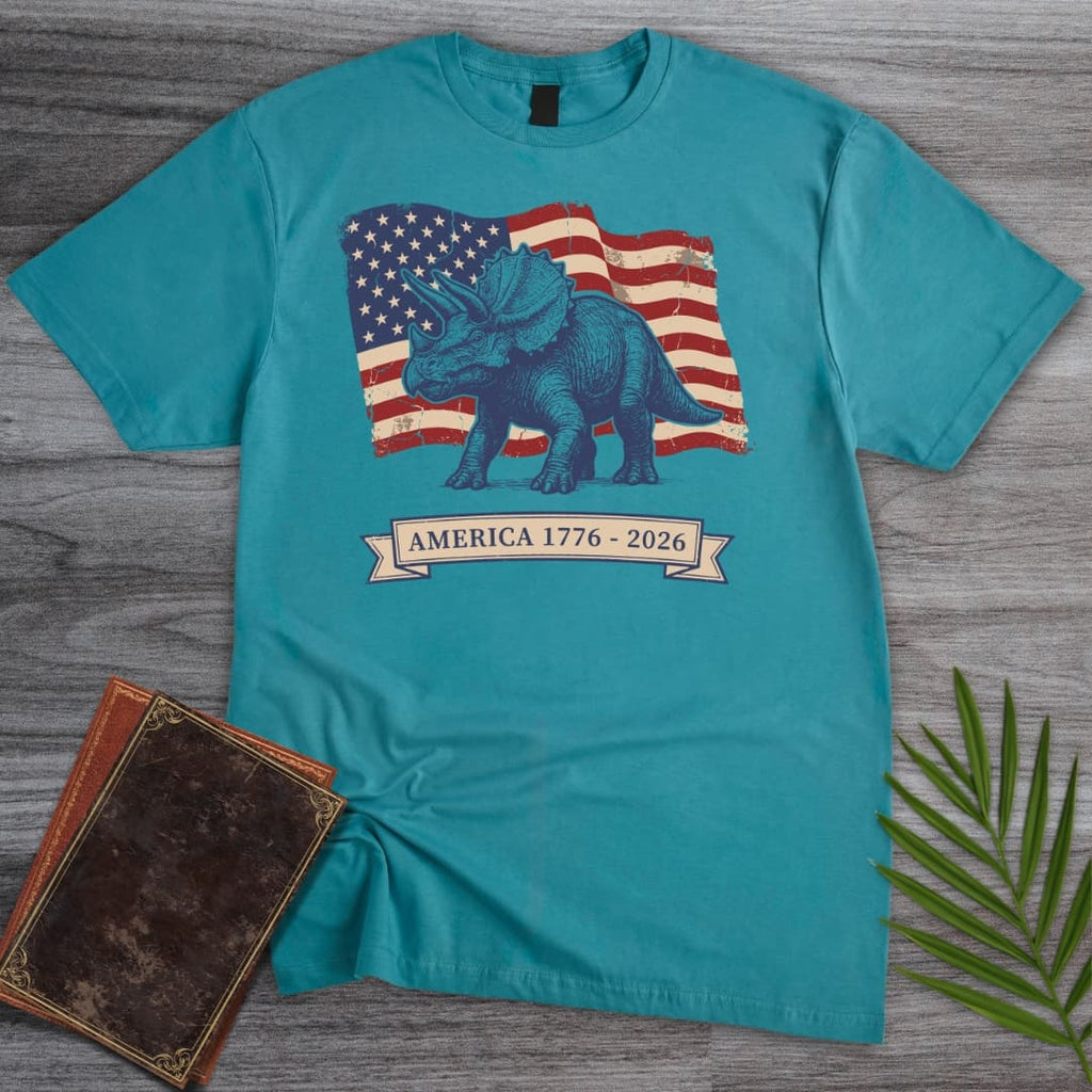 Vintage Triceratops Americas 250th T-Shirt