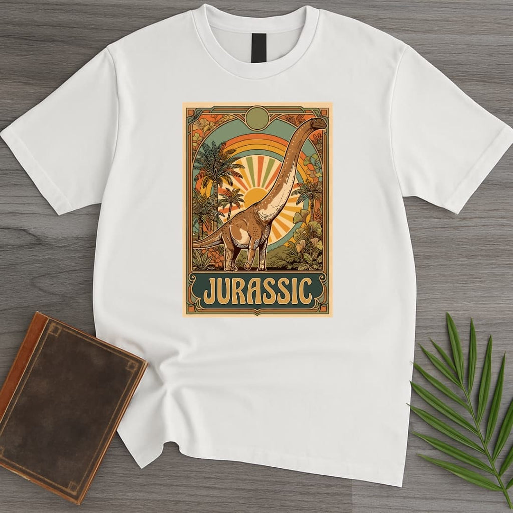 70s Vintage Jurassic Sauroposeidon T-Shirt