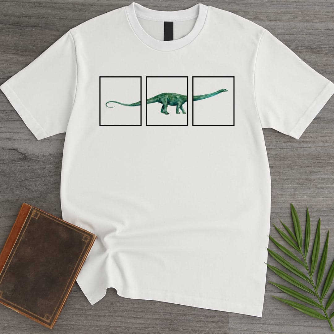 Across the Diplodocus Panels T-Shirt