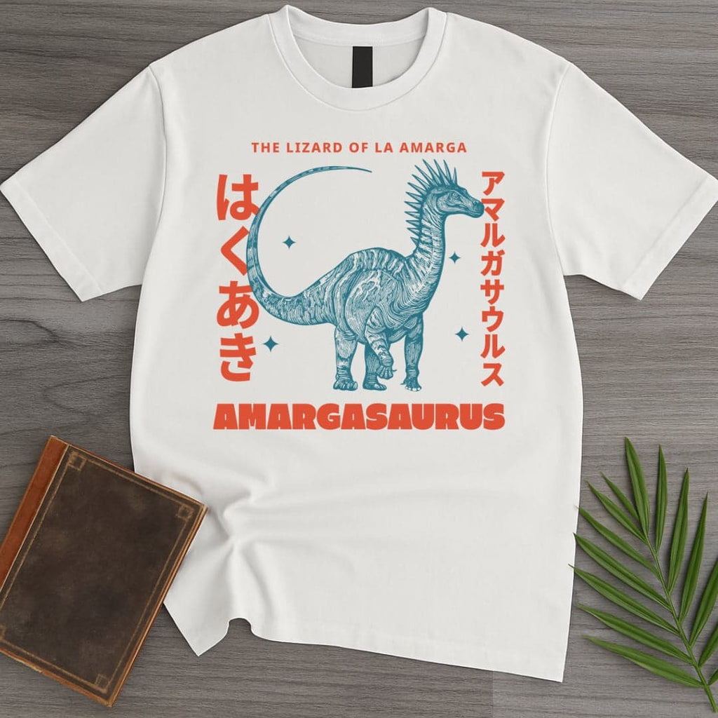 Amargasaurus Japanese Vintage T-Shirt