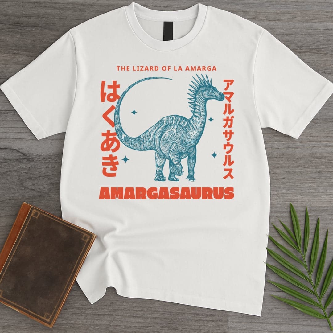 Amargasaurus Japanese Vintage T-Shirt
