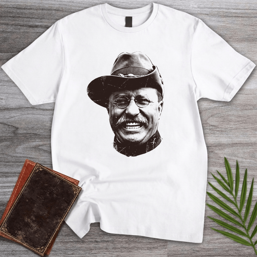 Americas 250th Rugged Roosevelt Portrait T-Shirt