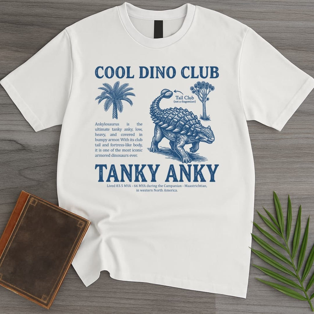 Ankylosaurus Cool Dino Club T-Shirt