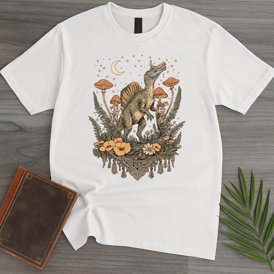 Cottagecore Spinosaurus Mirabilis T-Shirt
