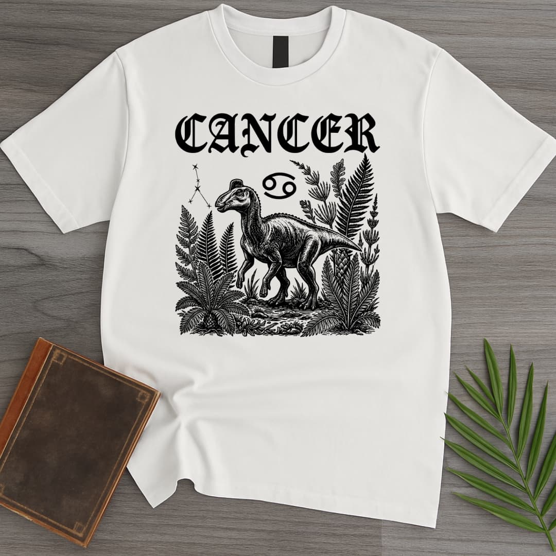 Horoscope: Maiasaura Cancer T-Shirt
