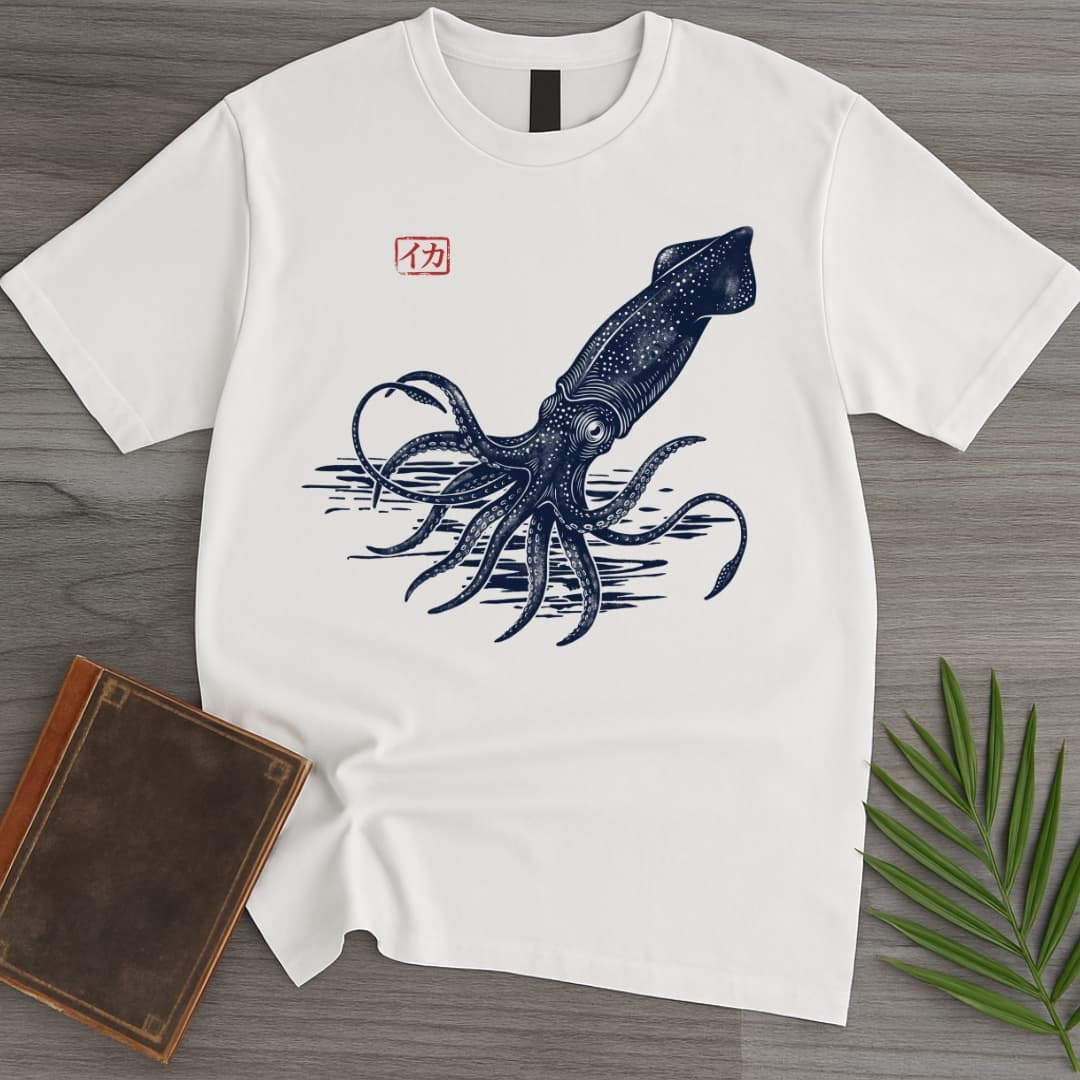 Japanese Tusoteuthis Colossal Squid T-Shirt