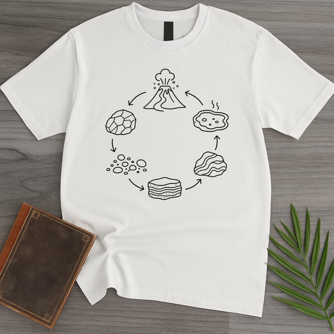 Minimal Rock Cycle T-Shirt