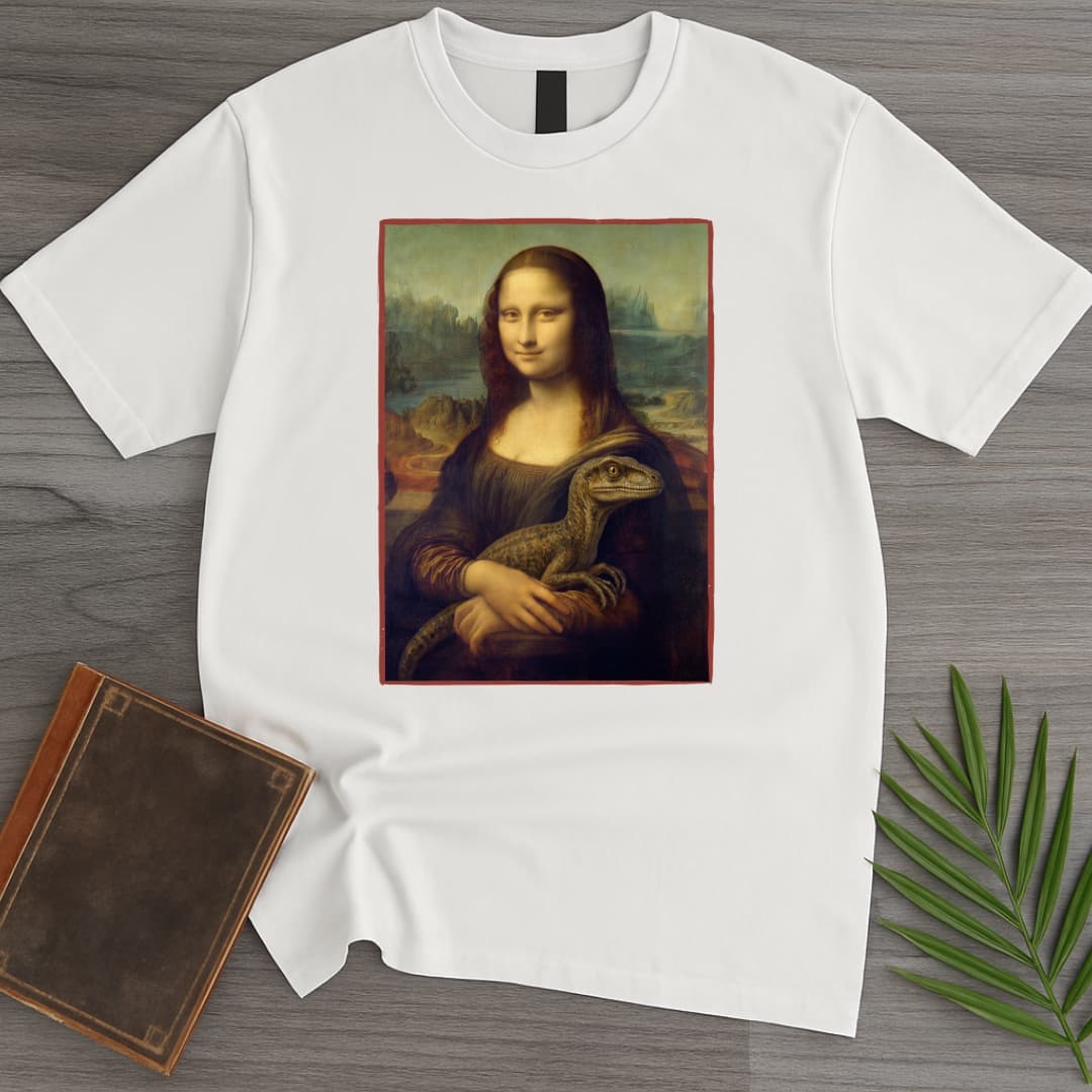 Mona Lisa Raptor T-Shirt