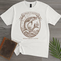 Mosasaurus Scrimshaw Breaching T-Shirt