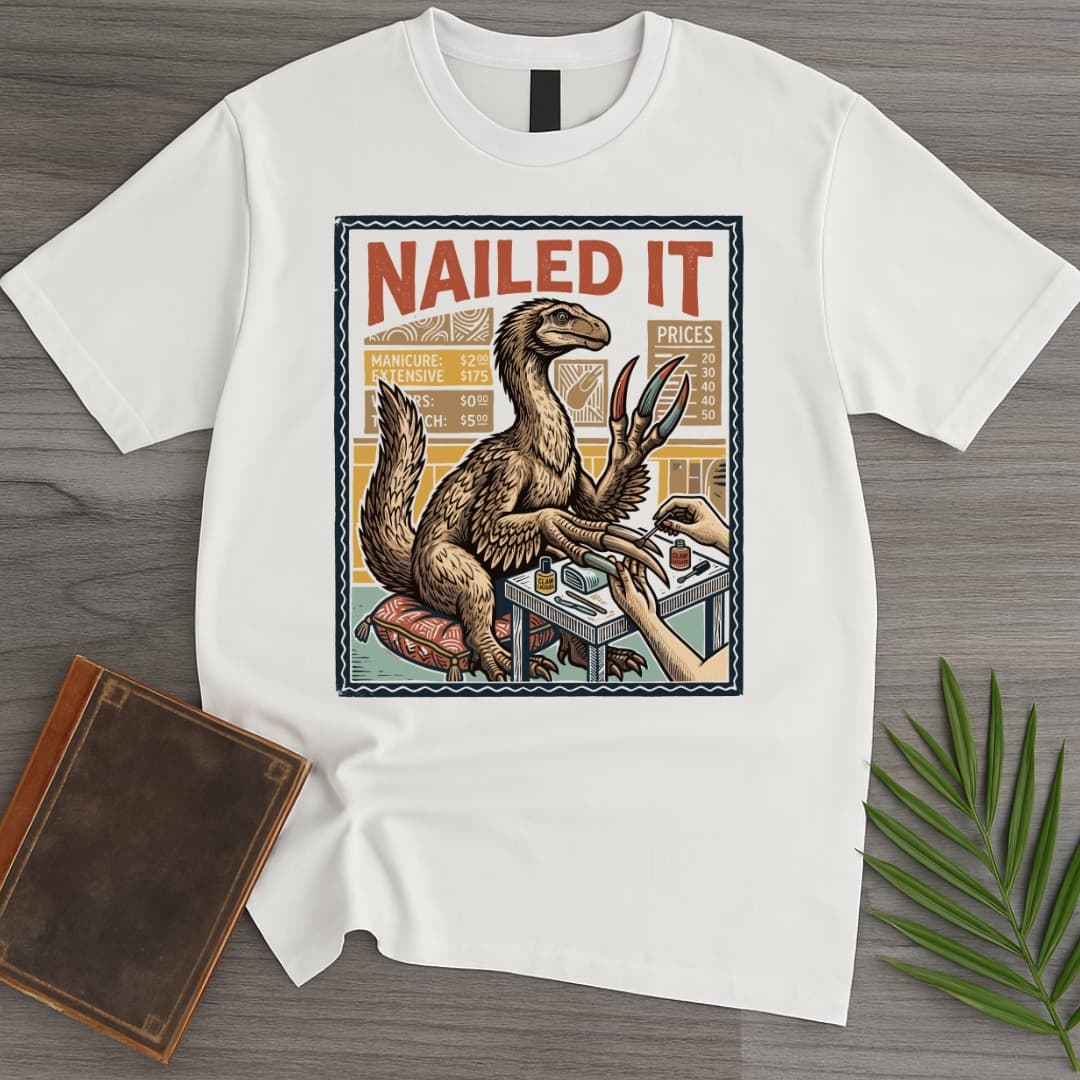 NAILED IT Therizinosaurus T-Shirt