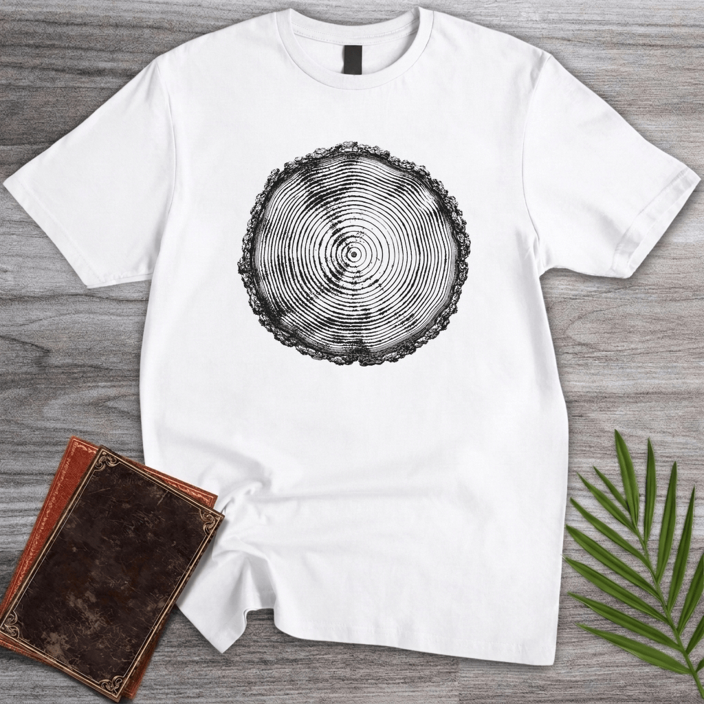 Natural Time Tree Ring T-Shirt