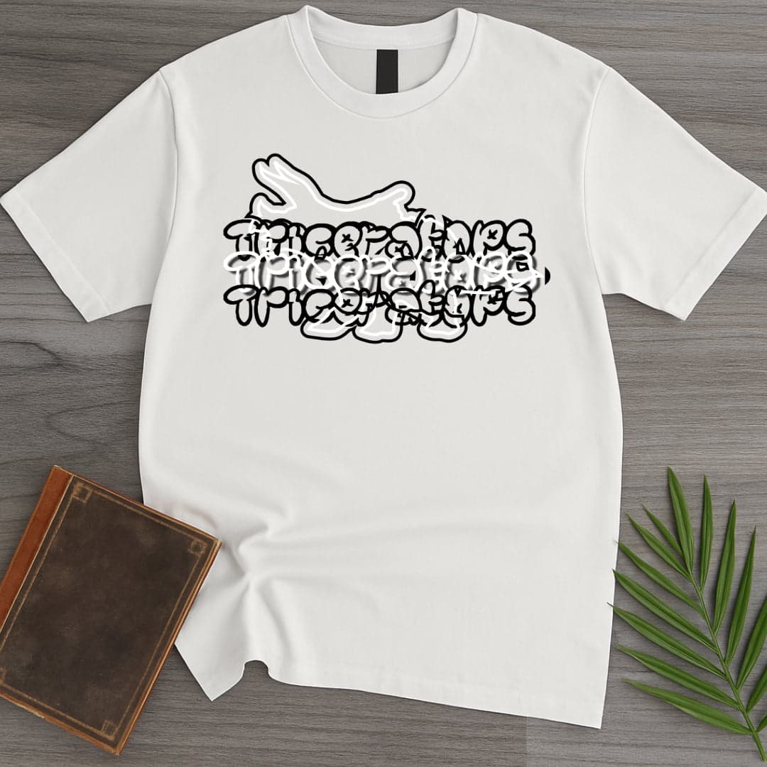 Neon Bones Triceratops T-Shirt