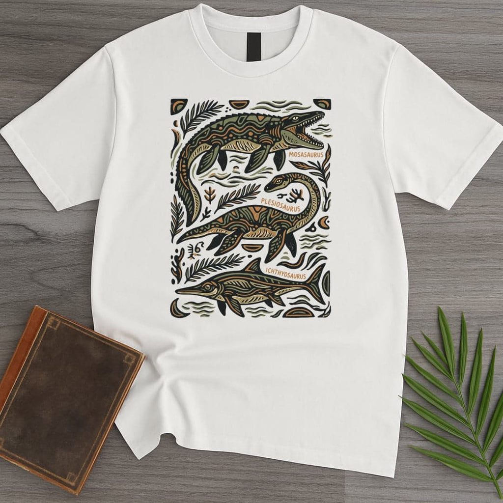 Prehistoric Deep Ocean Beasts T-Shirt