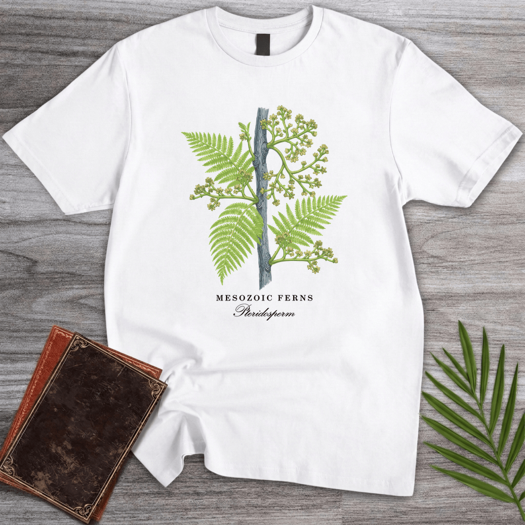 Scientific Mesozoic Ferns T-Shirt