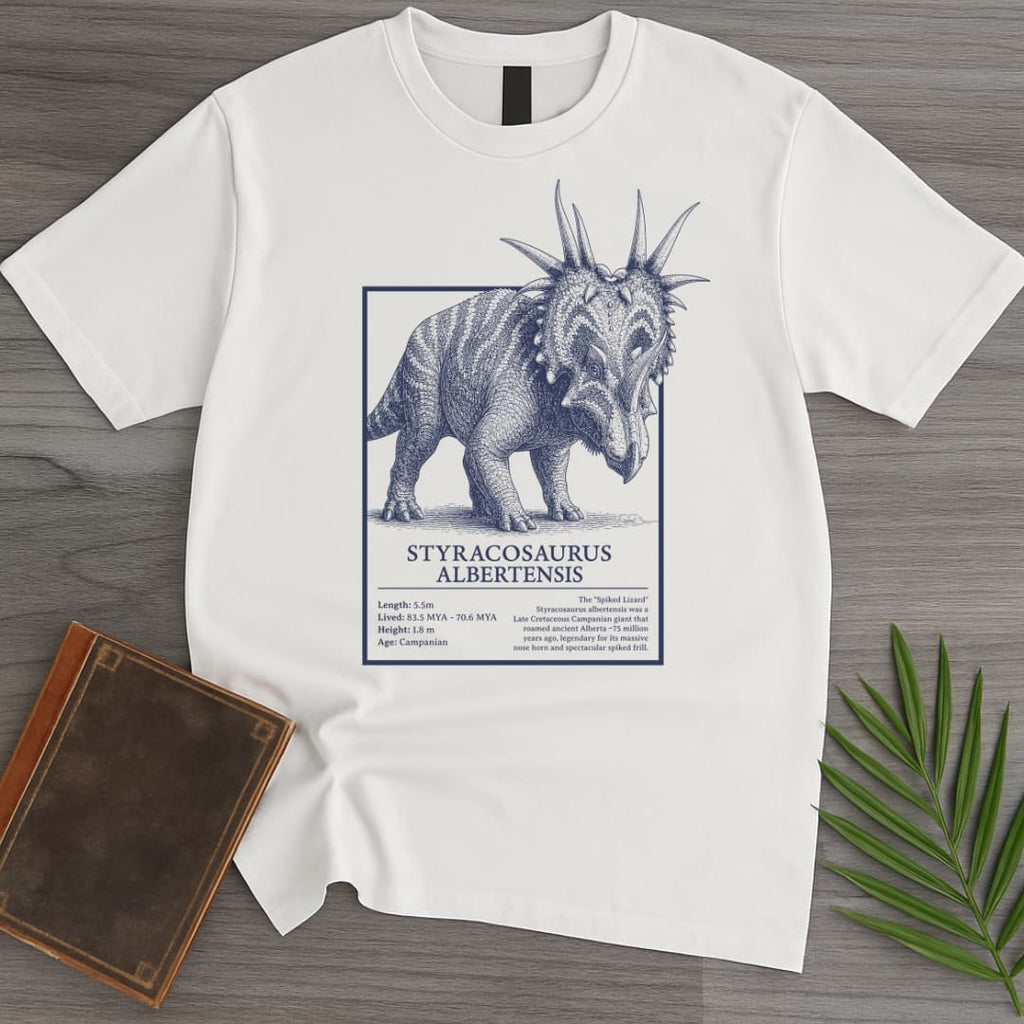Spiked Styracosaurus Lizard T-Shirt