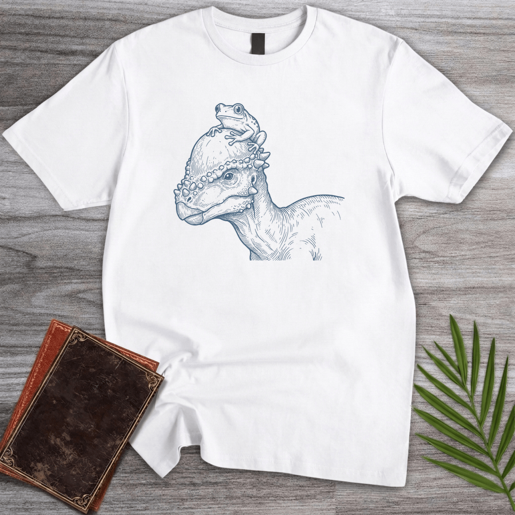 Stalwart Frog Pachycephalosaurus T-Shirt