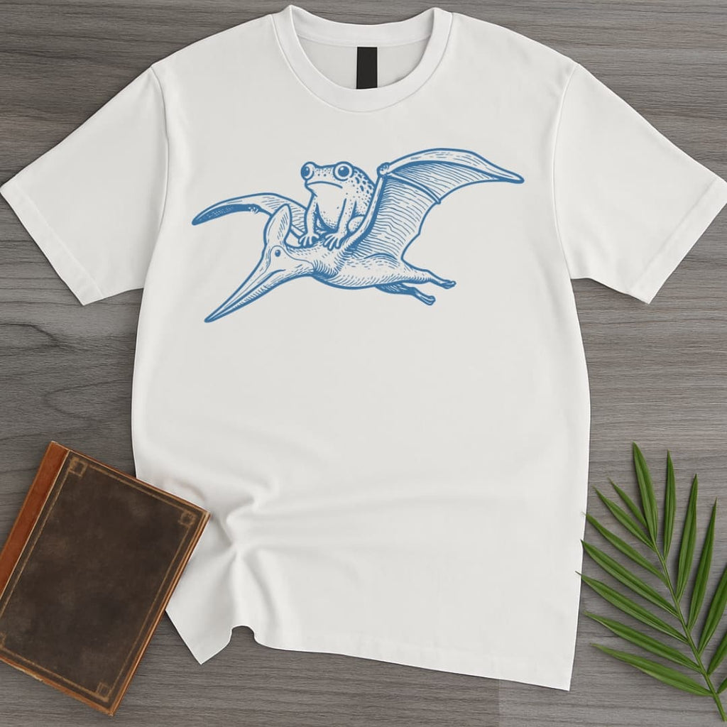 Tetydraco: Prehistoric Flying Frog T-Shirt