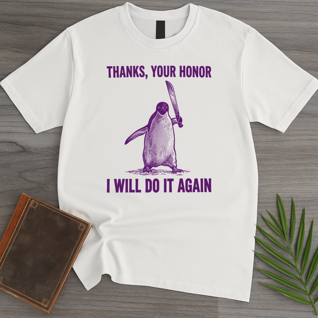 The Criminal Penguin T-Shirt