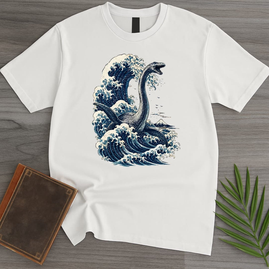 The Great Plesiosaurus Wave T-Shirt